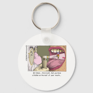 Fiddler On Roof Funny Dentistry Gifts & Tees Key Ring