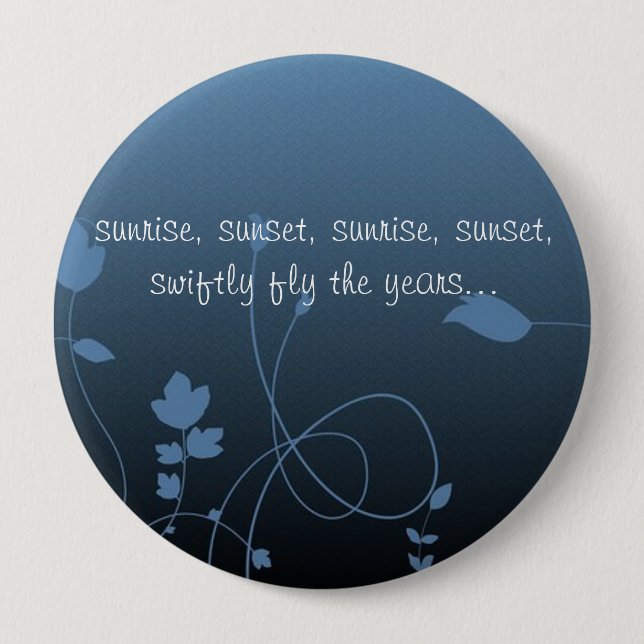 Fiddler quote 10 cm round badge (Front)