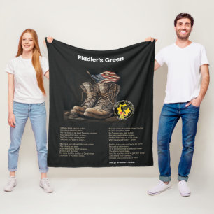 Fiddlers Green Fleece Blanket