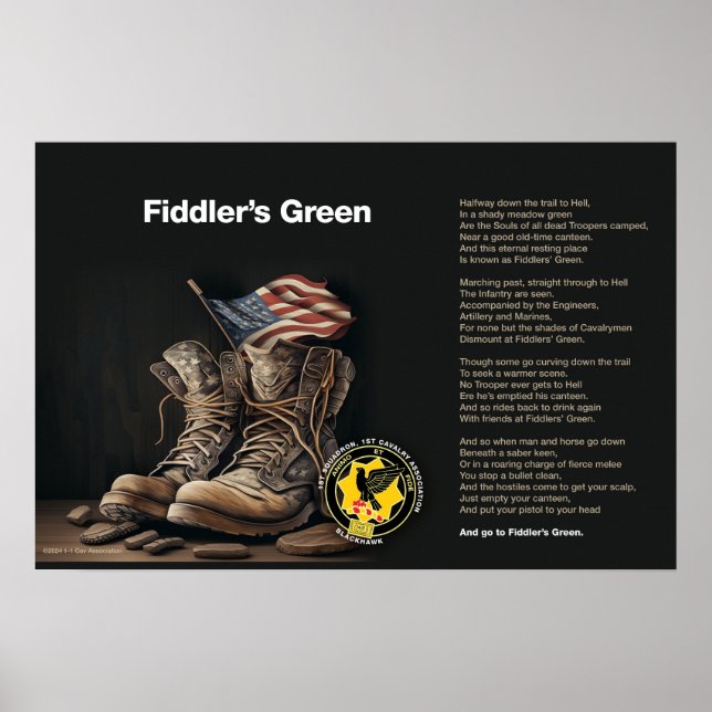 Fiddler's Green Wall Poster (Front)