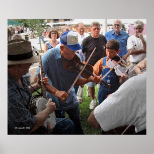 Fiddlin' in the Park Poster