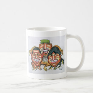 fidel castro,hugo chavez, evo morales coffee mug