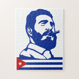 Fidel Castro, Presidente, Revolution, Cuba, Havana Jigsaw Puzzle