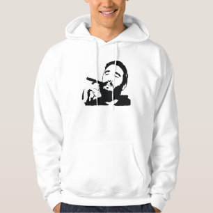 Fidel Castro with Cigar Portrait T-Shirt Hoodie