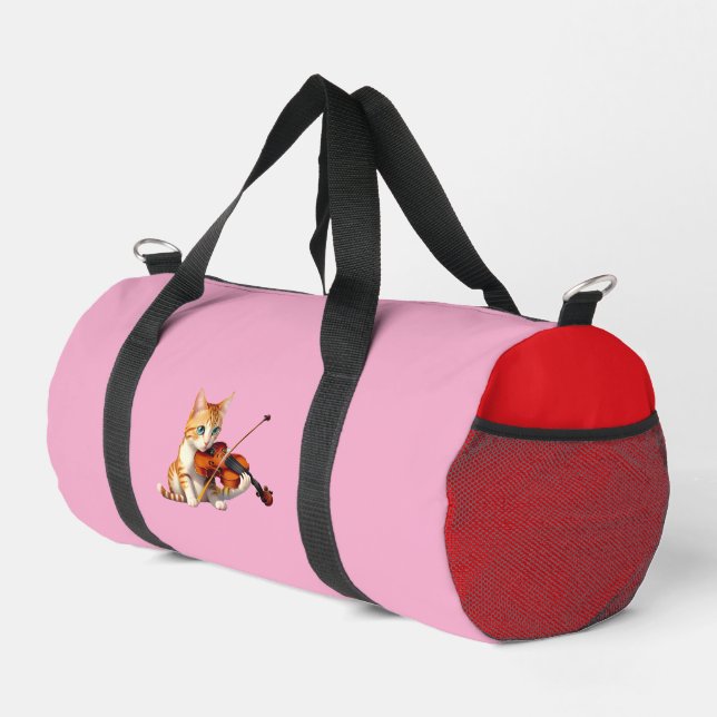 Fidel Kitty Duffle Bag (Right Corner)