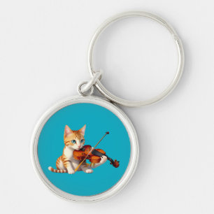 Fidel Kitty Key Ring