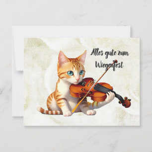 Fidel Kitty Postcard