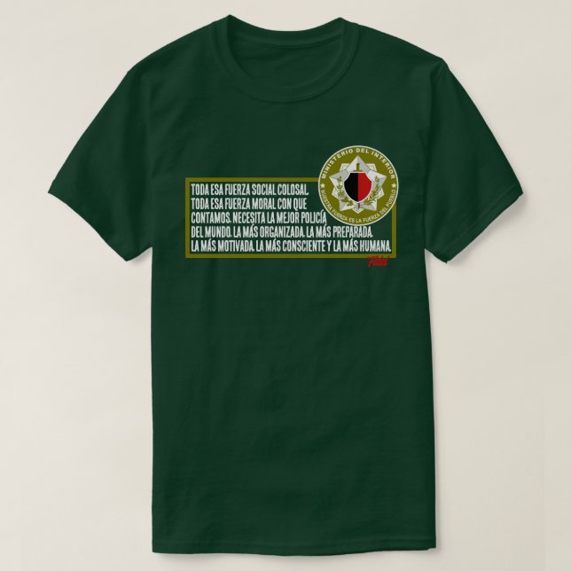 Fidel MININT T-Shirt (Design Front)