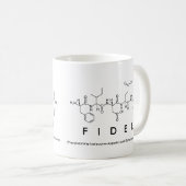 Fidel peptide name mug (Front Right)