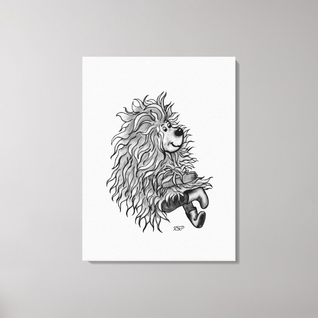 Fidel The Little Forest Goblin Canvas Print (Front)