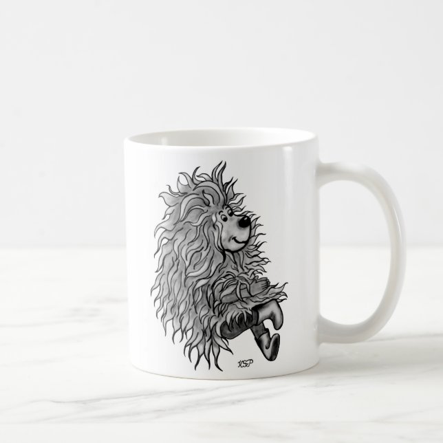 Fidel the little Forest Goblin Coffee Mug (Right)