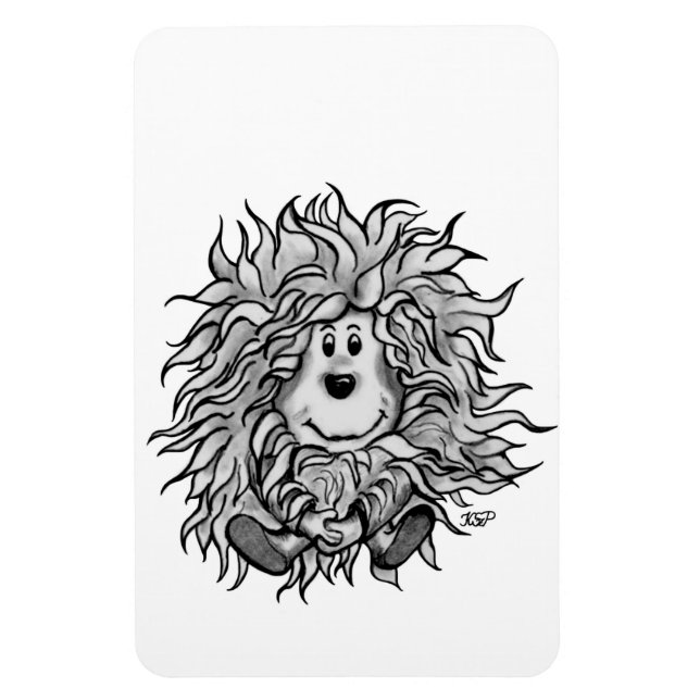 Fidel The Little Forest Goblin Magnet (Vertical)