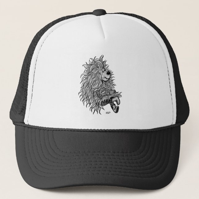Fidel the little Forest Goblin Trucker Hat (Front)
