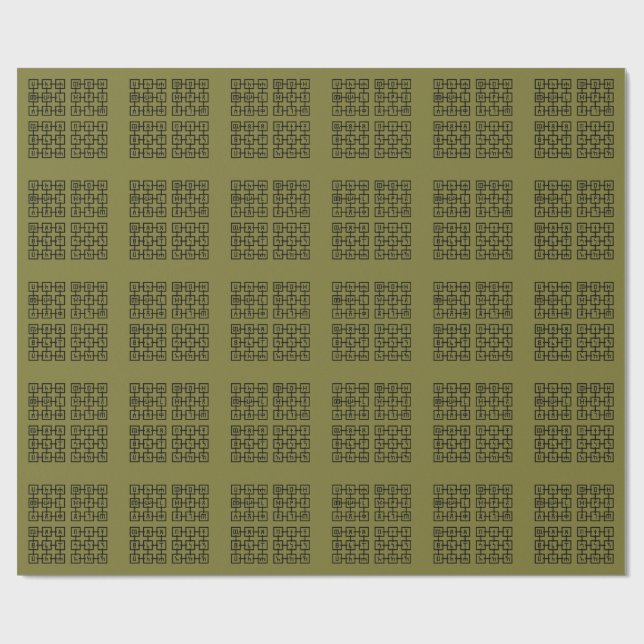 Fidel Wrapping Paper (Flat)