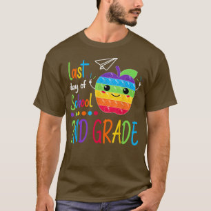 Fidget Pop It For Last Day Of 2nd Grade Last Day O T-Shirt
