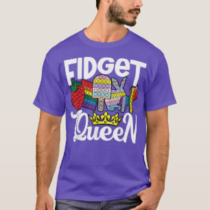 Fidget Queen Pop It For Girls 508 T-Shirt