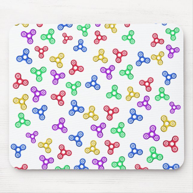Fidget Spinners Mouse Mat (Front)