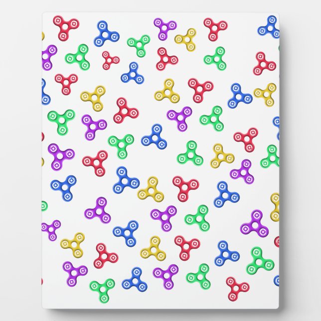 Fidget Spinners Plaque (Front)