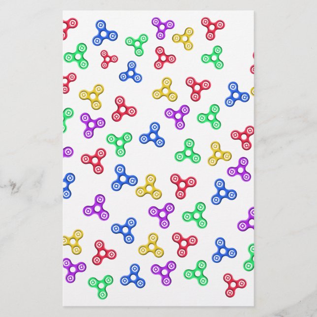 Fidget Spinners Stationery (Front)