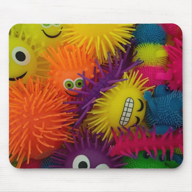 Fidget Toy Squishy Ball Mouse Mat (Front)