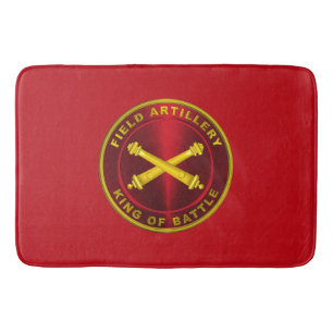 Field Artillery Bath Mat