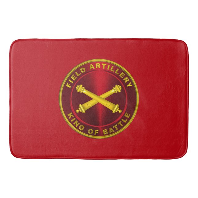 Field Artillery Bath Mat (Front)