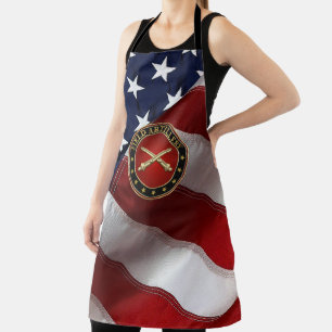 Field Artillery Branch Insignia Special Edition Apron