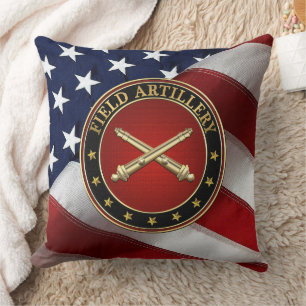 Field Artillery Branch Insignia Special Edition Cushion