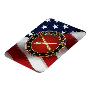 Field Artillery Branch Insignia Special Edition Magnet