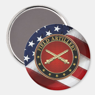 Field Artillery Branch Insignia Special Edition Magnet