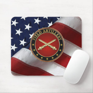 Field Artillery Branch Insignia Special Edition Mouse Mat