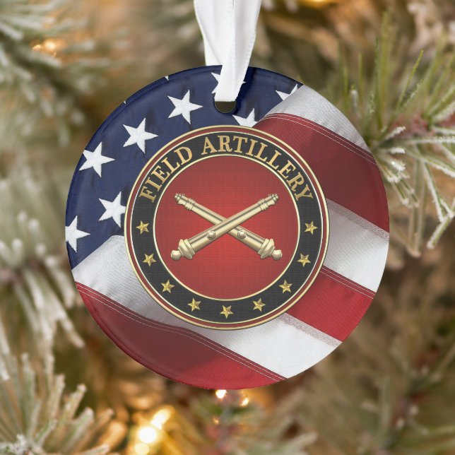 Field Artillery Branch Insignia Special Edition Ornament (Tree)