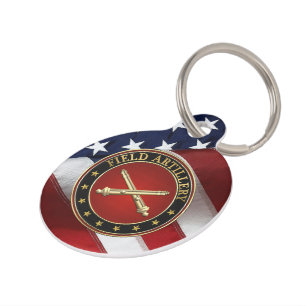 Field Artillery Branch Insignia Special Edition Pet Tag