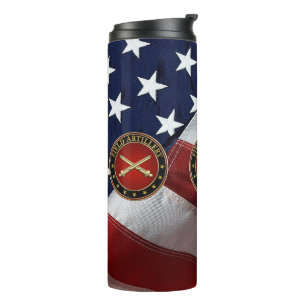 Field Artillery Branch Insignia Special Edition Thermal Tumbler