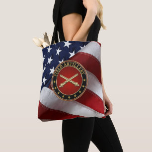 Field Artillery Branch Insignia Special Edition Tote Bag