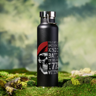 Field Artillery Brotherhood Veteran Water Bottle