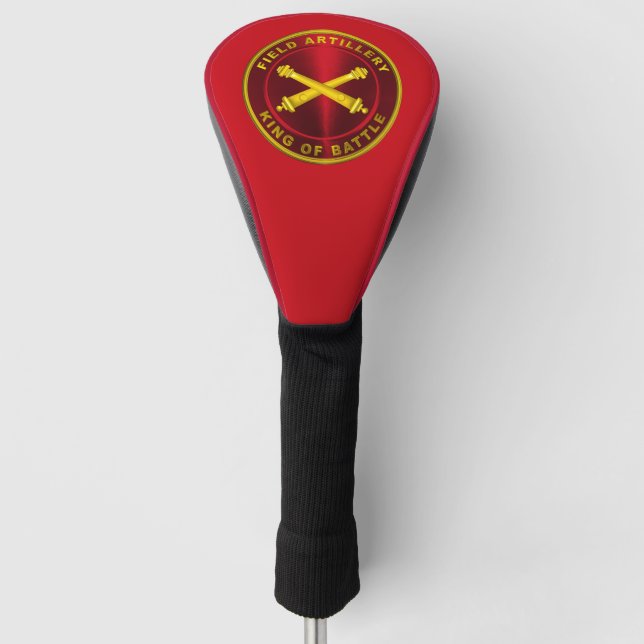 Field Artillery Golf Head Cover (Front)