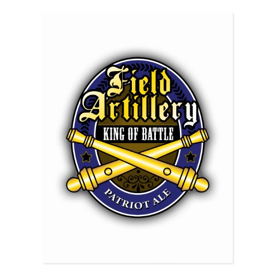 Field Artillery Patriot Ale Postcard