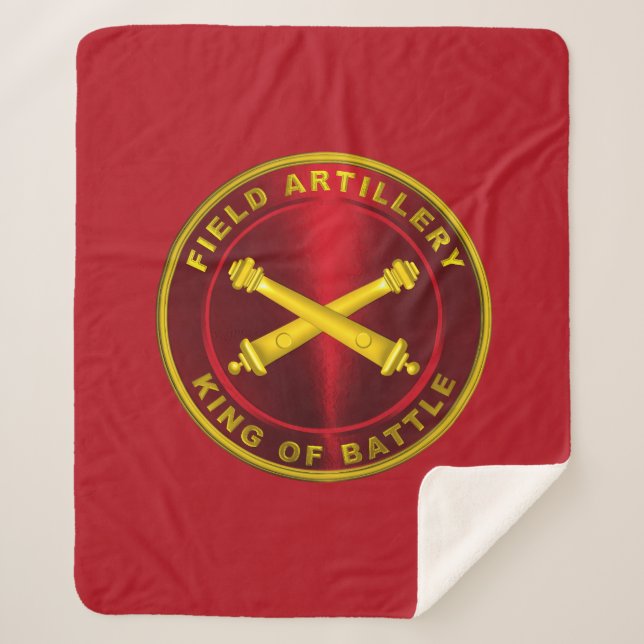 Field Artillery  Sherpa Blanket (Front)
