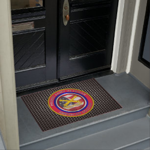 Field Artillery Veteran Doormat