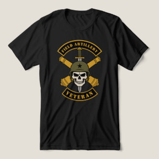 Field Artillery Veteran Tri-Blend Shirt