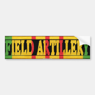 Field Artillery Vietnam Service Medal Sticker