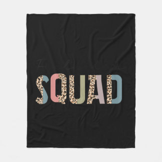 Field Day 2022 Field Squad Kids Boys Girls Student Fleece Blanket
