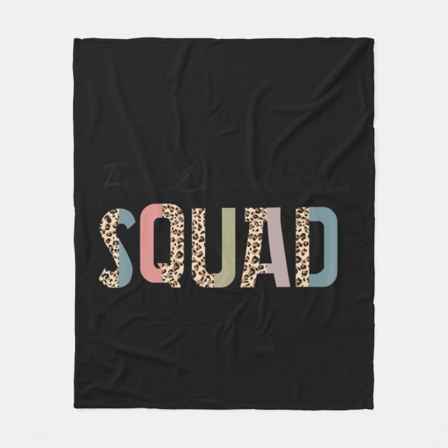 Field Day 2022 Field Squad Kids Boys Girls Student Fleece Blanket (Front)