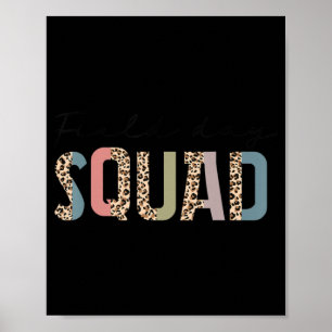 Field Day 2022 Field Squad Kids Boys Girls Student Poster