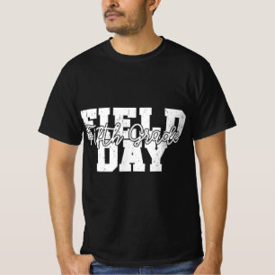 Field Day 2022 Fifth Grade school teacher kids Yel T-Shirt