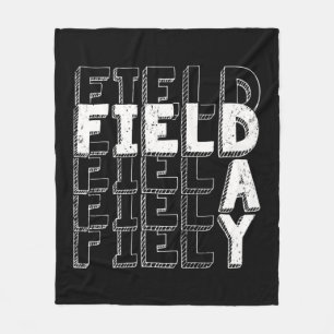 Field Day 2022 For school teachers kids and family Fleece Blanket