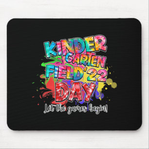 Field Day 2022 Kindergarten Let The Games Begin Ki Mouse Mat
