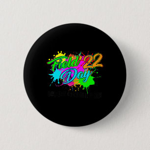 Field Day 2022 Let The Games Begin Kids Boys Girls 6 Cm Round Badge