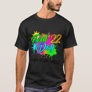 Field Day 2022 Let The Games Begin Kids Boys Girls T-Shirt